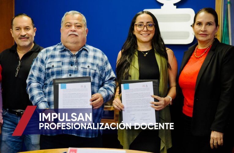 Impulsan la profesionalización docente en el COBACH mediante convenio de colaboración