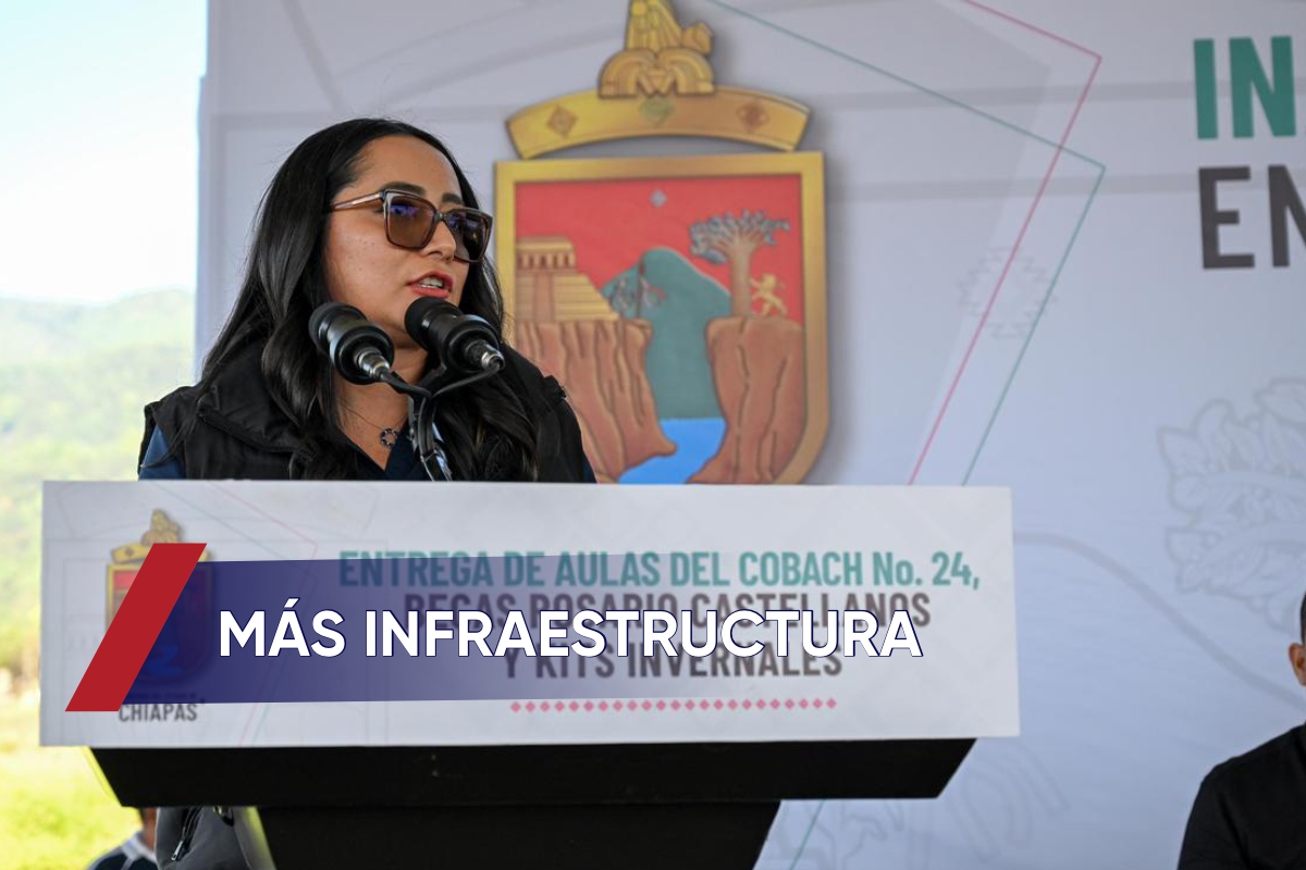 Se Inauguraron aulas didácticas y obra exterior en el plantel 24 de la Coordinación de Zona Altos.