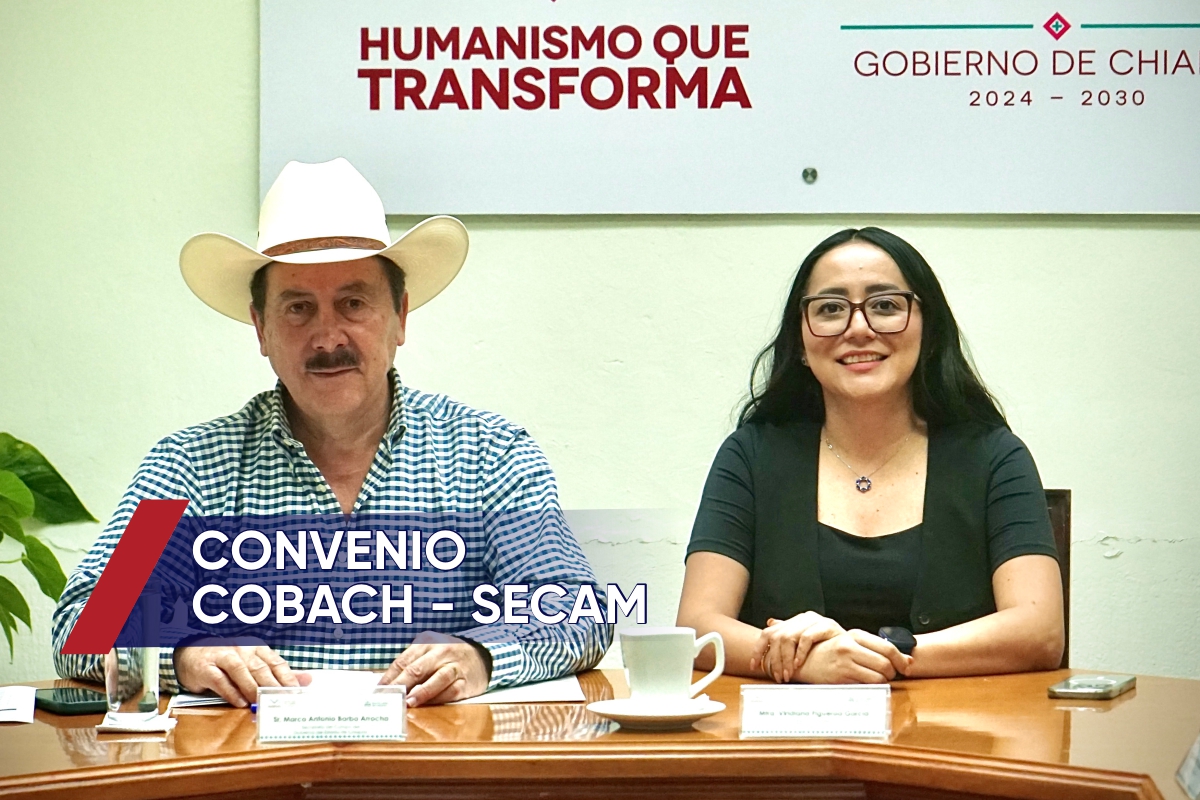 El acuerdo busca integrar talento joven al campo chiapaneco mediante formación técnica y práctica, reforzando la rectoría pedagógica, el acompañamiento docente y el trabajo interinstitucional para impulsar productividad y oportunidades laborales.