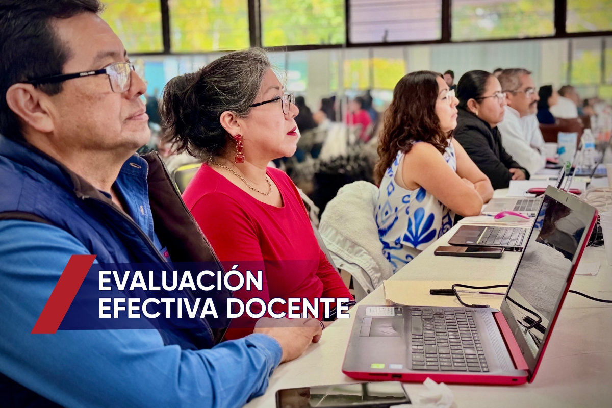 Docentes de las nueve coordinaciones de zona del COBACH participaron en un taller especializado para fortalecer la evaluación educativa.