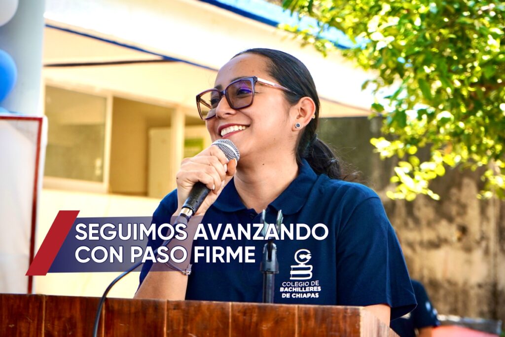 La directora general, Viridiana Figueroa García, puso en marcha obras de infraestructura que fortalecen espacios seguros y dignos para el aprendizaje, en el marco de los festejos.