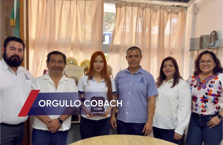 Alumna del Cobach obtiene medalla en campeonato nacional de taekwondo