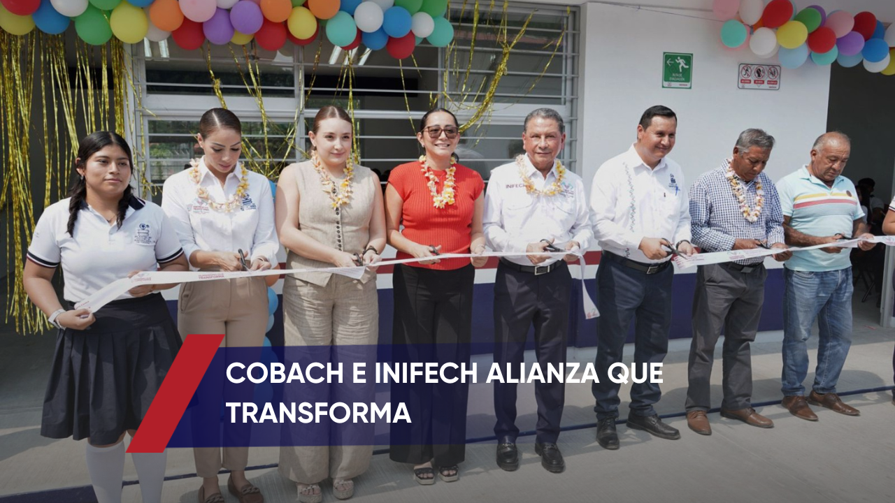 •​La directora general, Viridiana Figueroa García, destacó que estas acciones reflejan el compromiso de seguir brindando espacios dignos, seguros y de calidad a las y los estudiantes