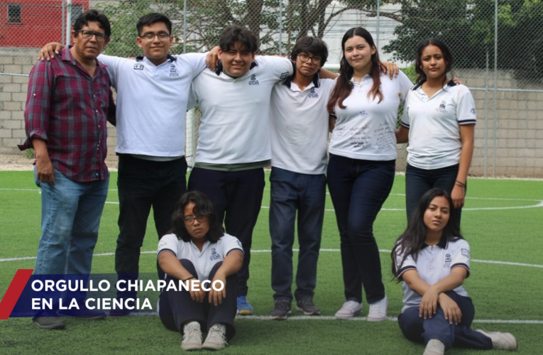 Estudiantes y un docente del Cobach destacaron en un proyecto científico mundial