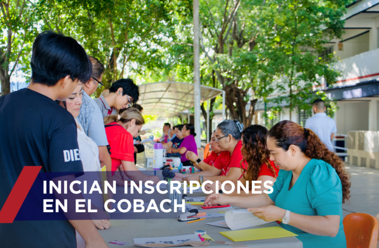 Inscripciones de estudiantes de nuevo ingreso en el Cobach