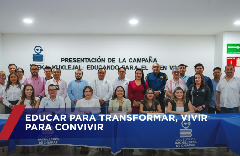 Cobach trabaja en la integración de la estrategia “Lekil Kuxlejal: Educando para el Buen Vivir”