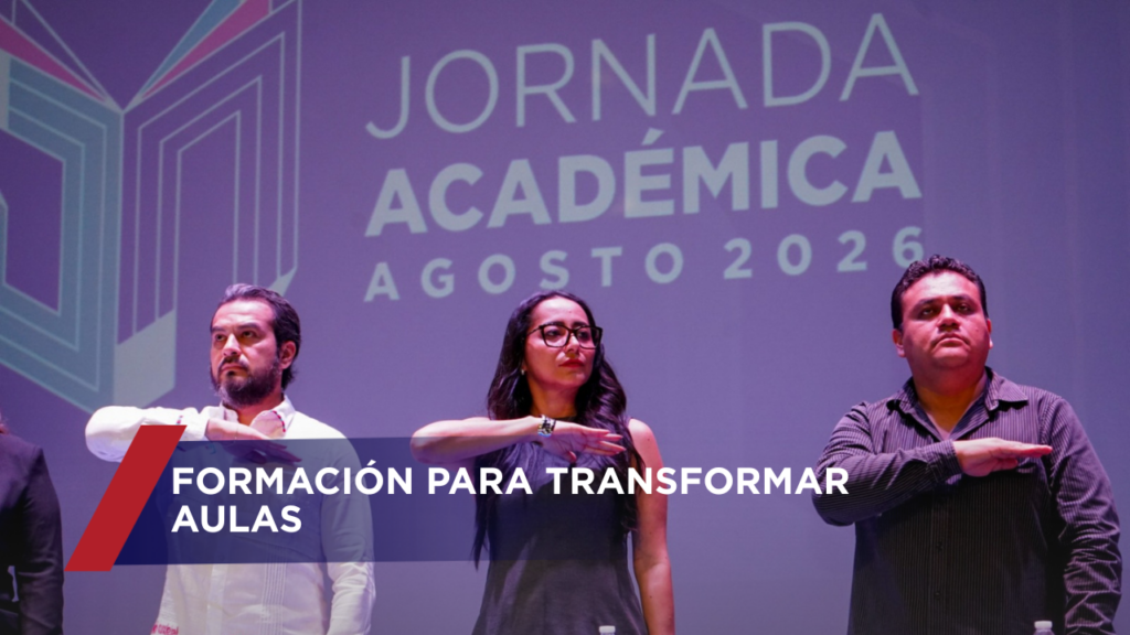 Con la participación de más de cuatro mil docentes y directivos de todos el estado, se fortalece la formación académica en beneficio de unos 85 mil estudiantes