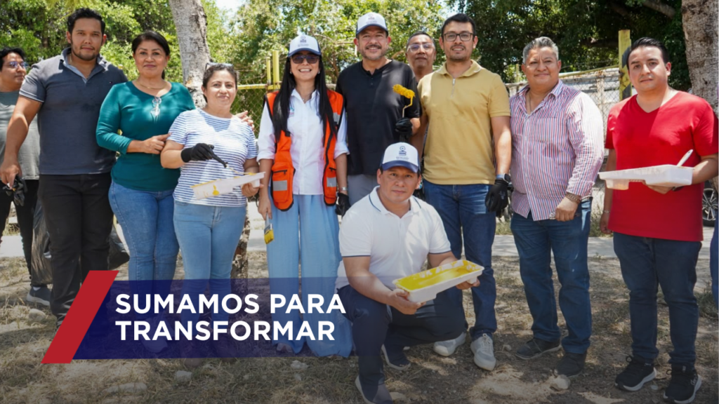 Con la participación del personal de oficinas centrales, la directora general, Viridiana Figueroa García, encabezó las actividades en atención al llamado del gobernador Eduardo Ramírez Aguilar