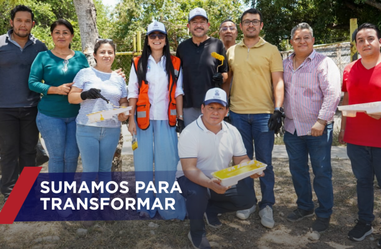 CCOBACH se suma a la jornada para dignificar espacios públicos