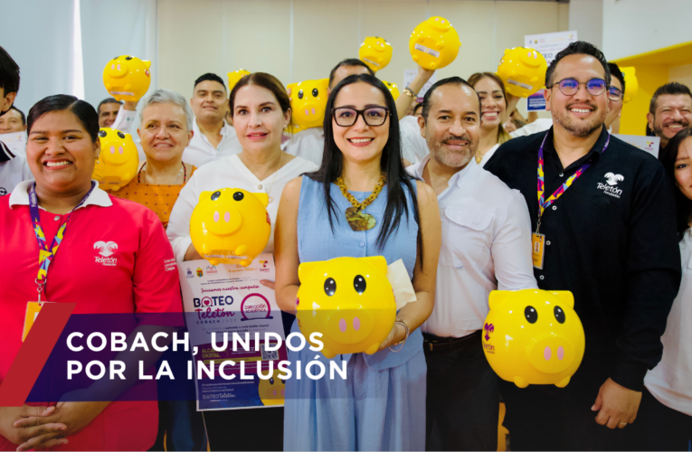 Arranca en el COBACH el “Boteo Teletón 2026”