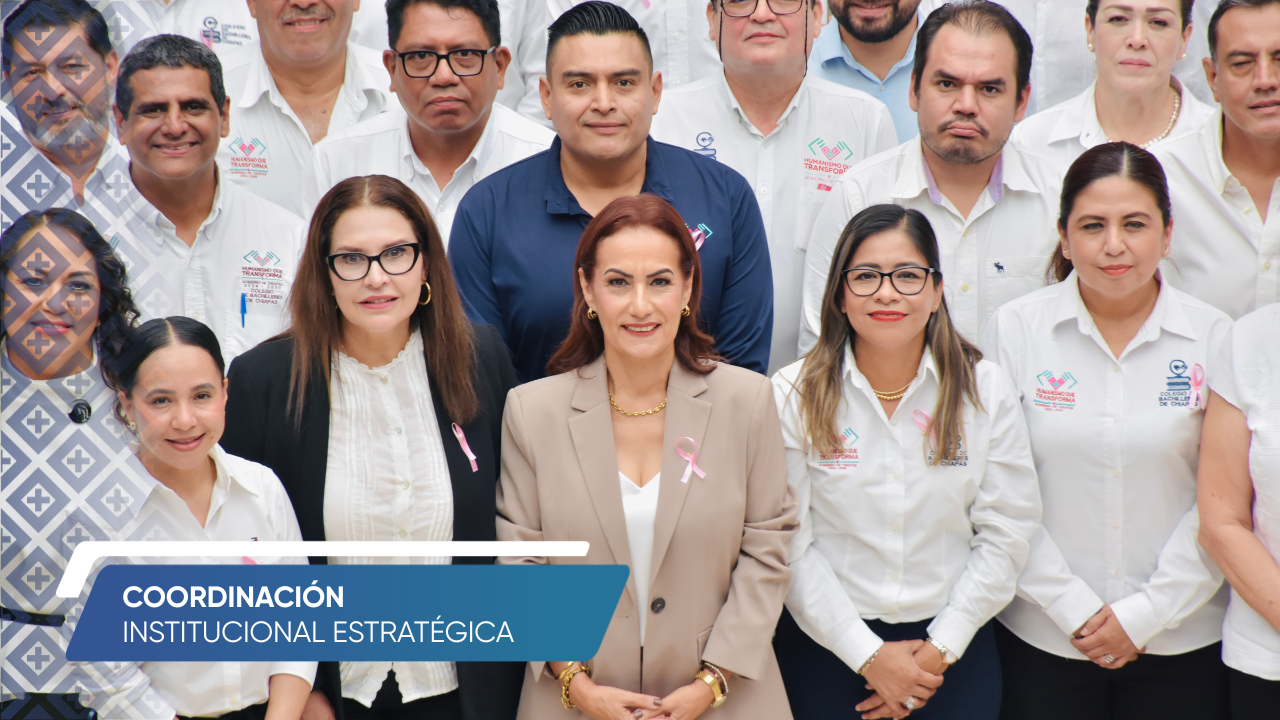 Con una visión humanista, territorial y de puertas abiertas, la directora general, plantea fortalecer la calidad educativa, impulsar la transformación digital y ampliar las oportunidades para que las juventudes chiapanecas continúen su formación más allá del bachillerato