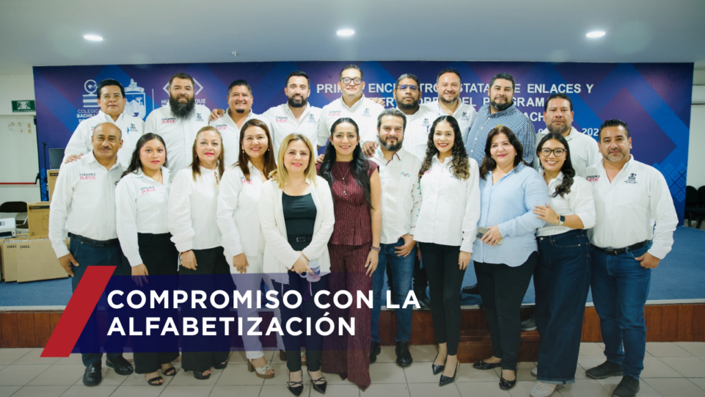 Con la presencia del secretario de Educación, Roger Mandujano Ayala, la directora general, Viridiana Figueroa García, encabezó el Primer Encuentro Estatal de Enlaces y Supervisores del programa en este subsistema educativo