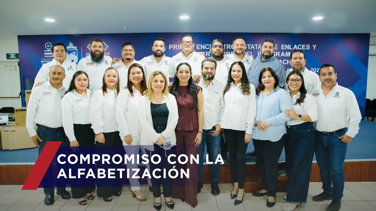 Con la presencia del secretario de Educación, Roger Mandujano Ayala, la directora general, Viridiana Figueroa García, encabezó el Primer Encuentro Estatal de Enlaces y Supervisores del programa en este subsistema educativo